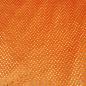 Preview: 50x70 cm Zuschnitt Panne Samt Pailetten - Orange